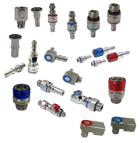 Quick disconnect coupling product set